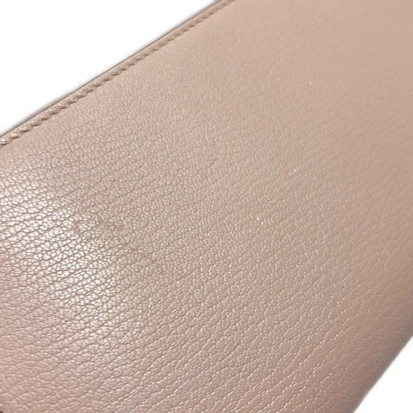 CELINE - Light Pink Leather Long Wallet 221-080425 - Picture 3 of 7